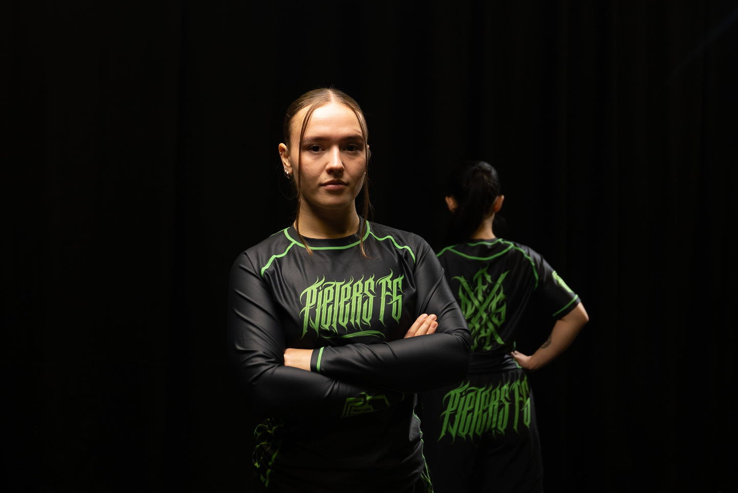 PFG Black & Green Shorts – Pieters Fightgear | Grappling Shorts by Pieters Fightgear – BJJ grappling gear