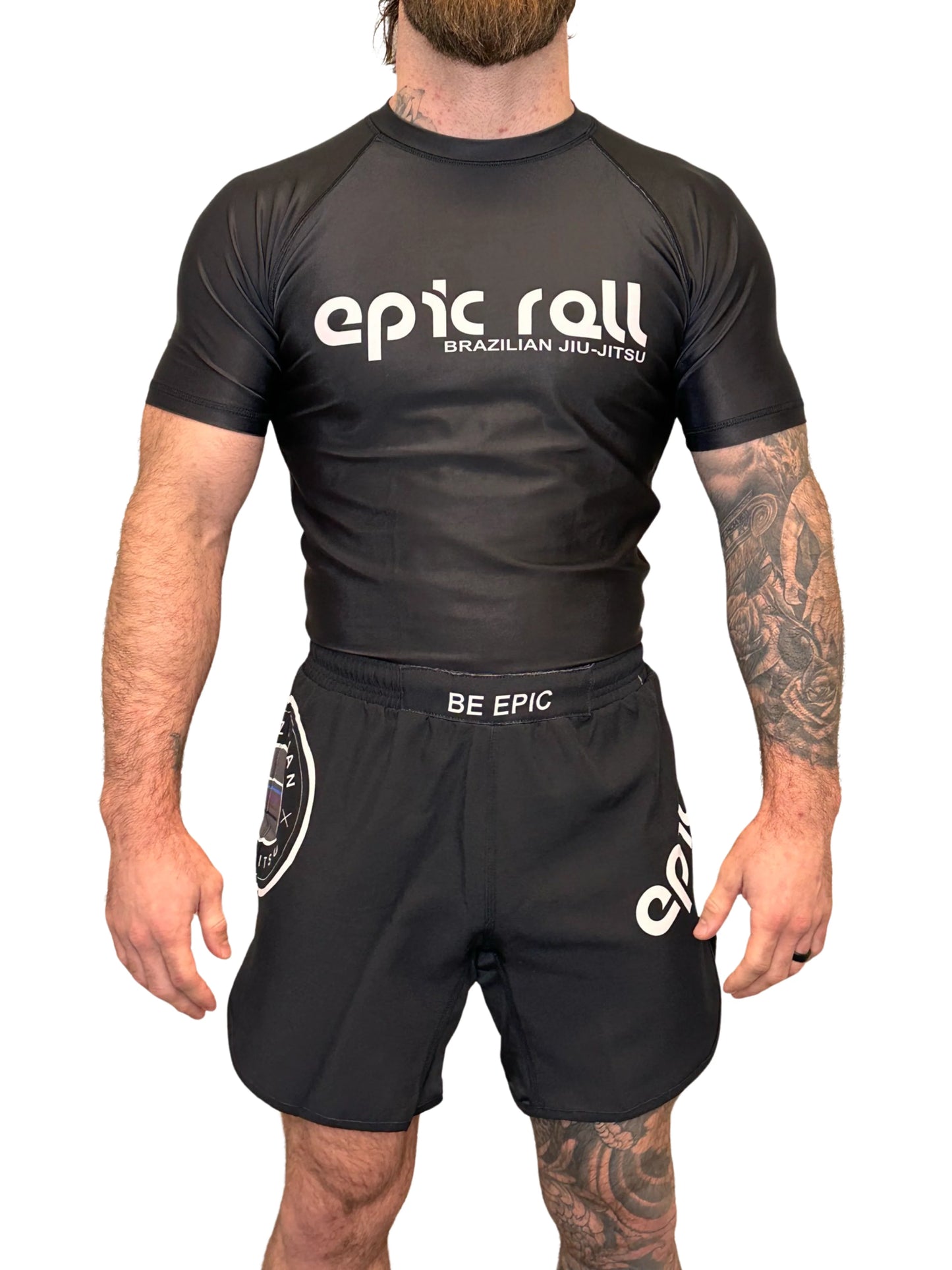 All Black (Classic Logo) rash guard