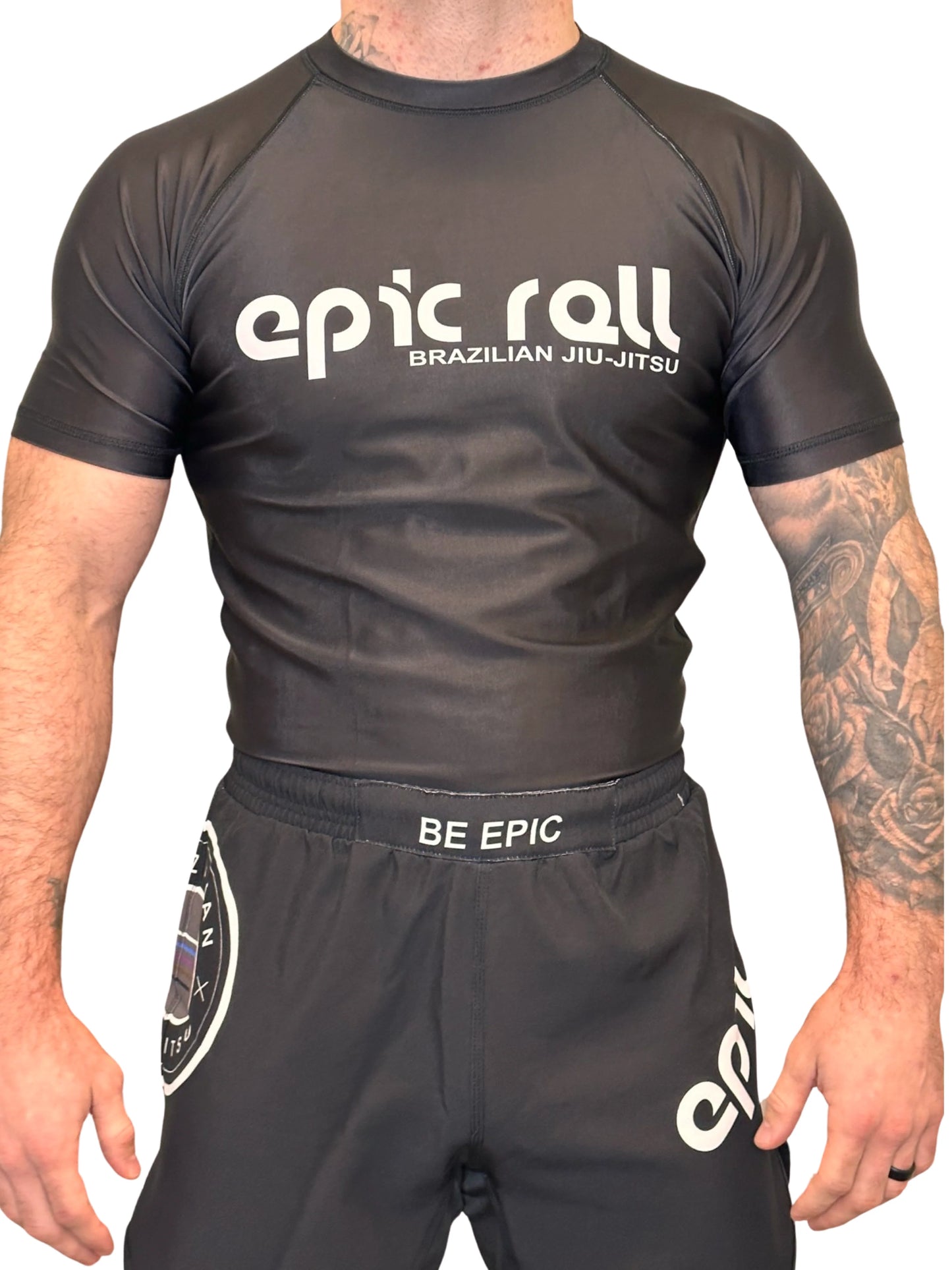 All Black (Classic Logo) rash guard