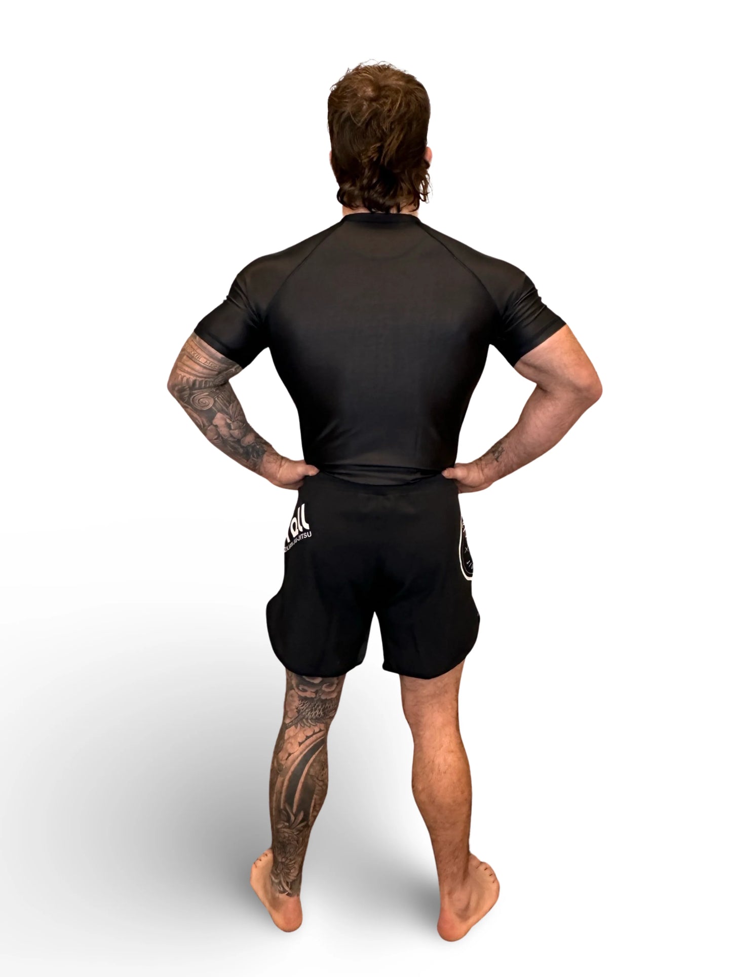 All Black (Classic Logo) rash guard