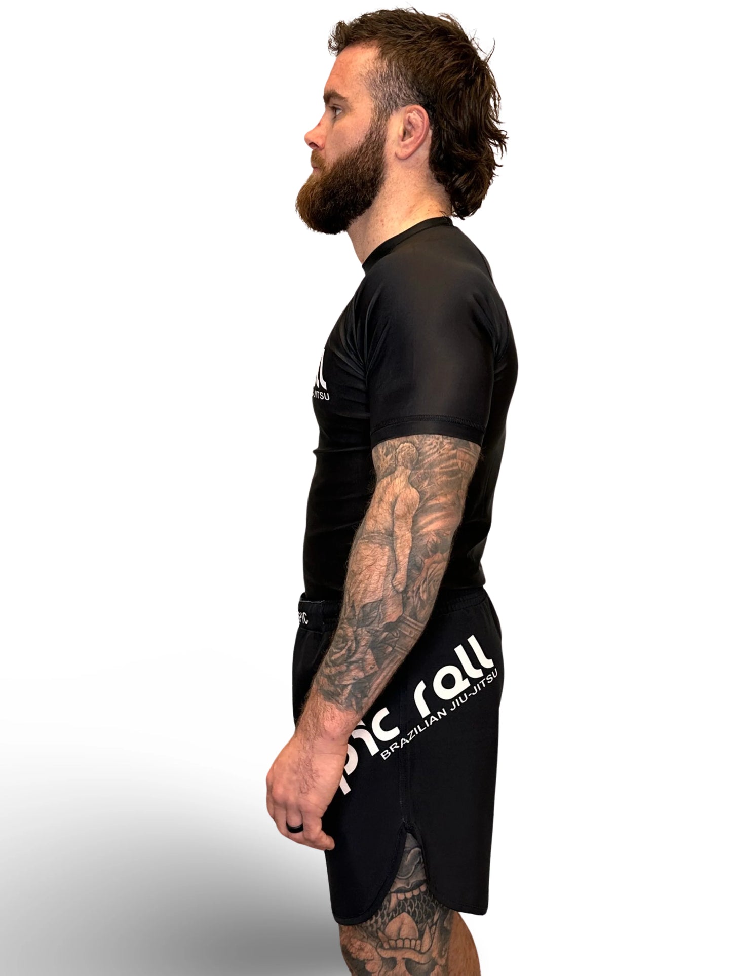 All Black (Classic Logo) rash guard