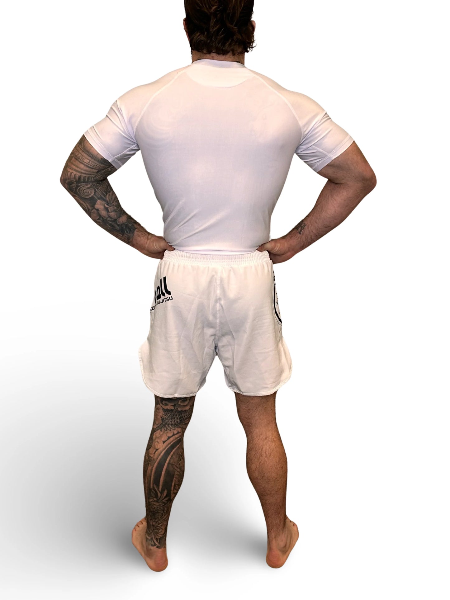 All White (Classic Logo) rash guard