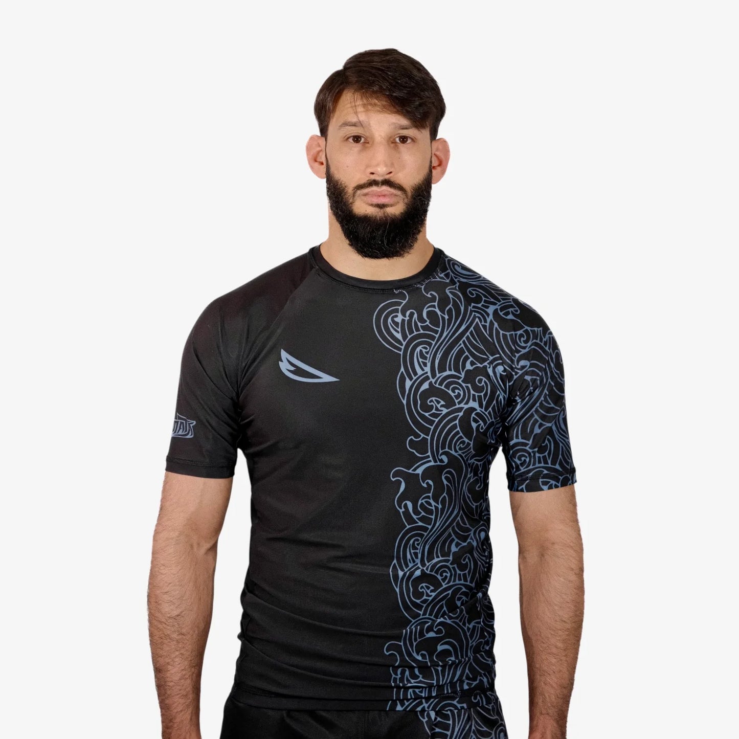 Grey Cloud Rashguard – MATA-NOGI | Limited Edition by Mata Nogi – BJJ grappling gear