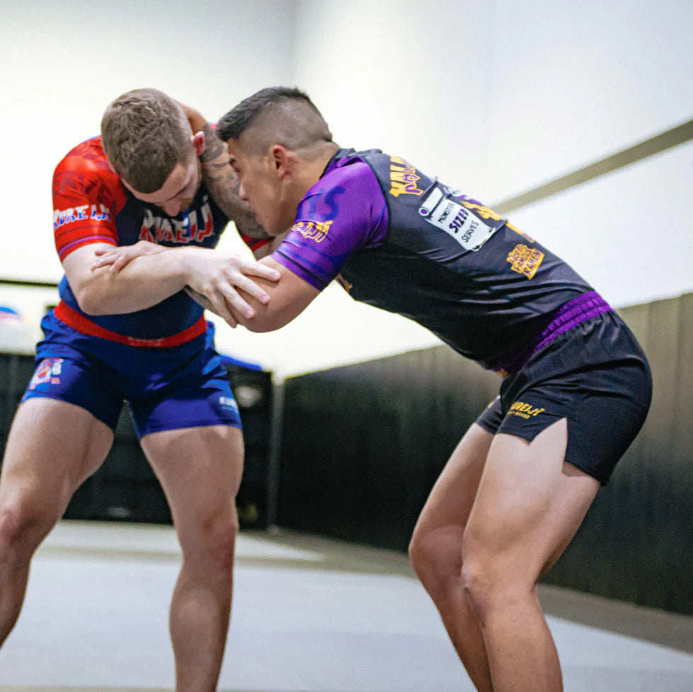 Kureiji BJJ Short Sleeve Rashguard - Kaiju LA Ramen
