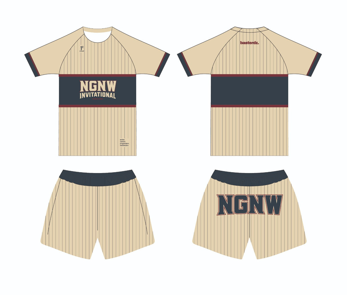 The Bambino Rashguard – NGNW Invitational | Grappling Basterdz