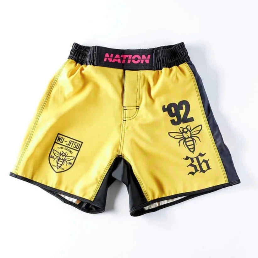 Wu-Jitsu | BJJ Grappling Shorts | Nation Athletic Jiu Jitsu Supply