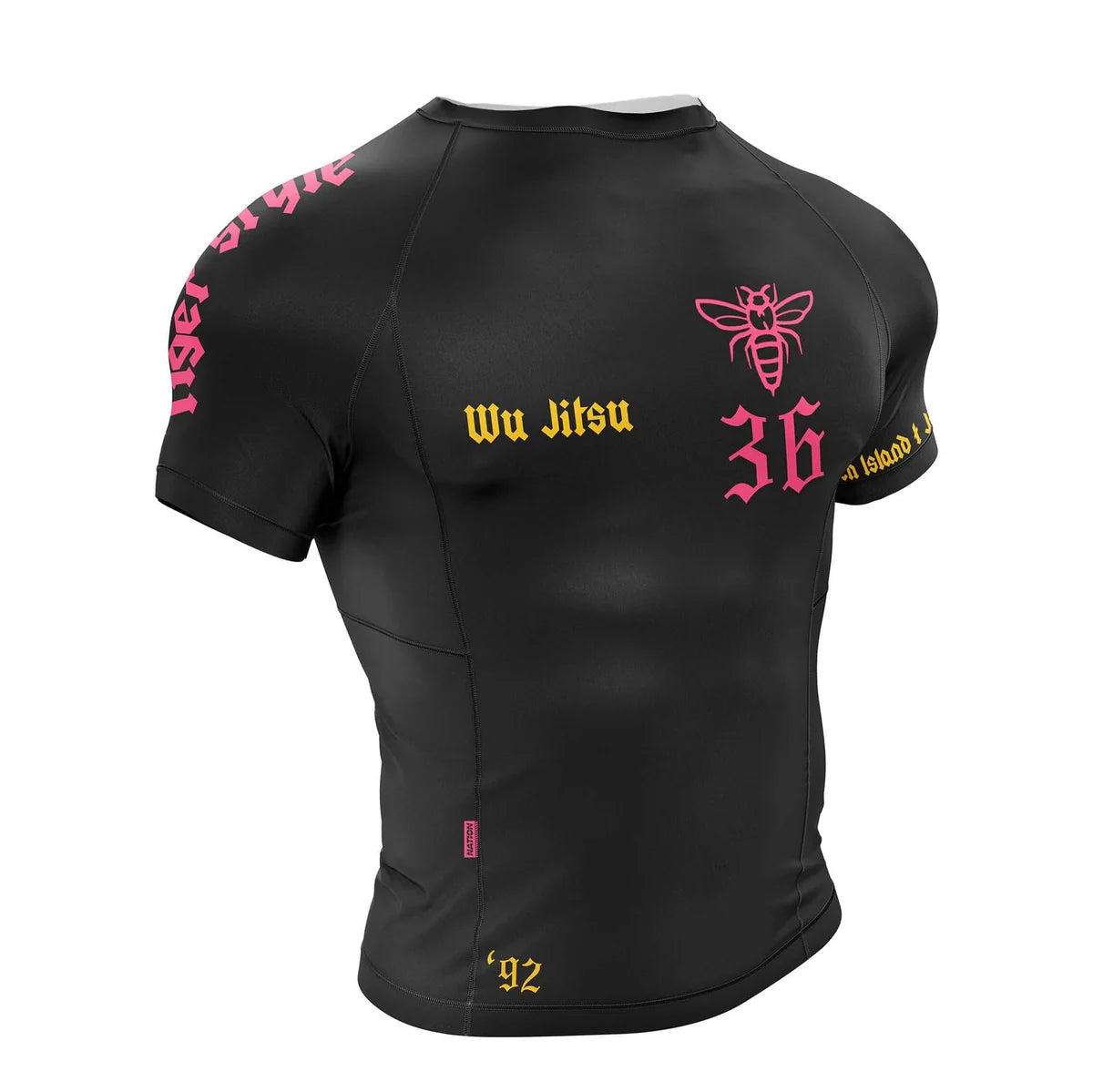 Wu-Jitsu | Short Sleeve BJJ Rash Guards | Nation Athletic Jiu Jitsu | Male