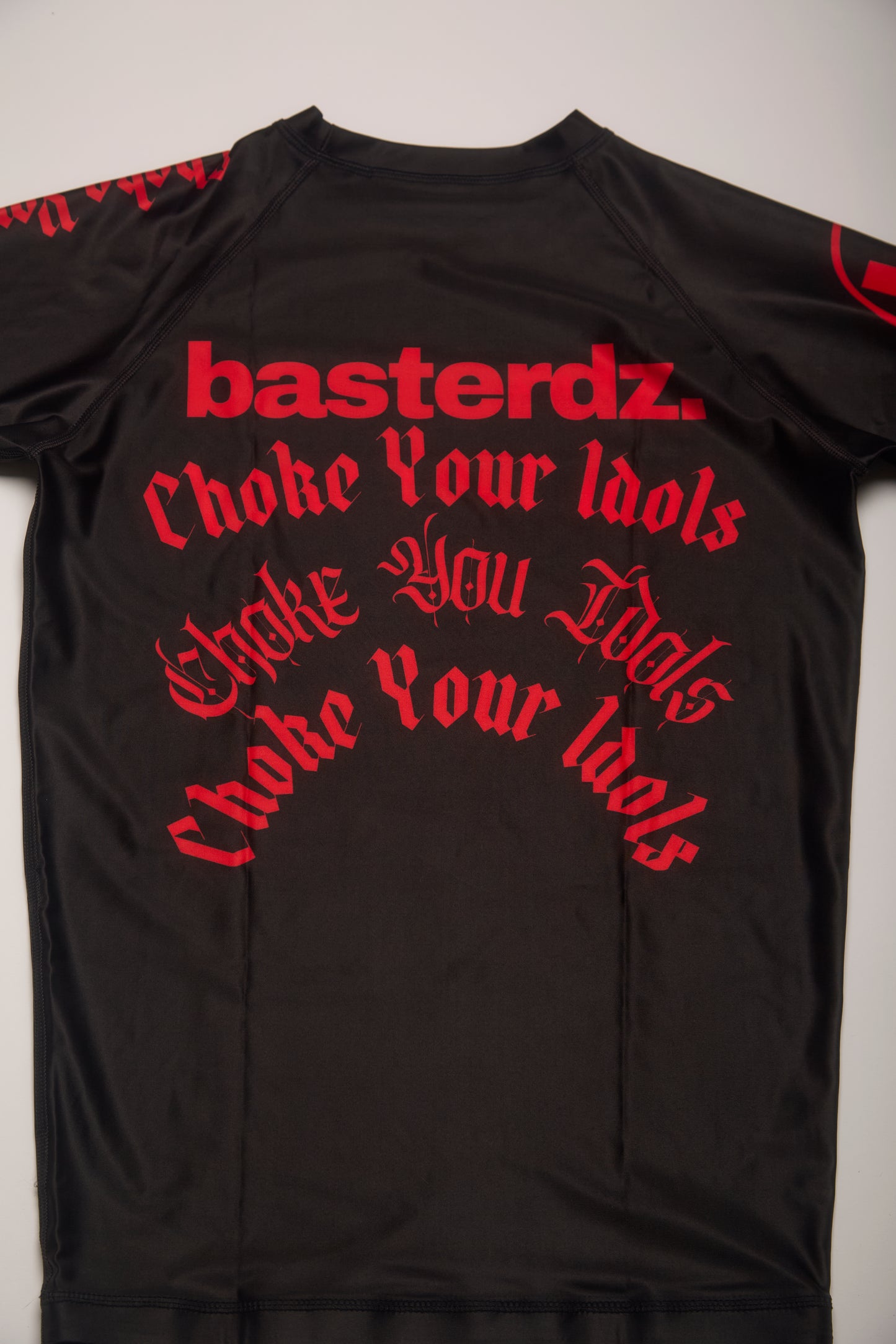 Choke Your Idols Rashguard by Grappling Basterdz – BJJ grappling gear