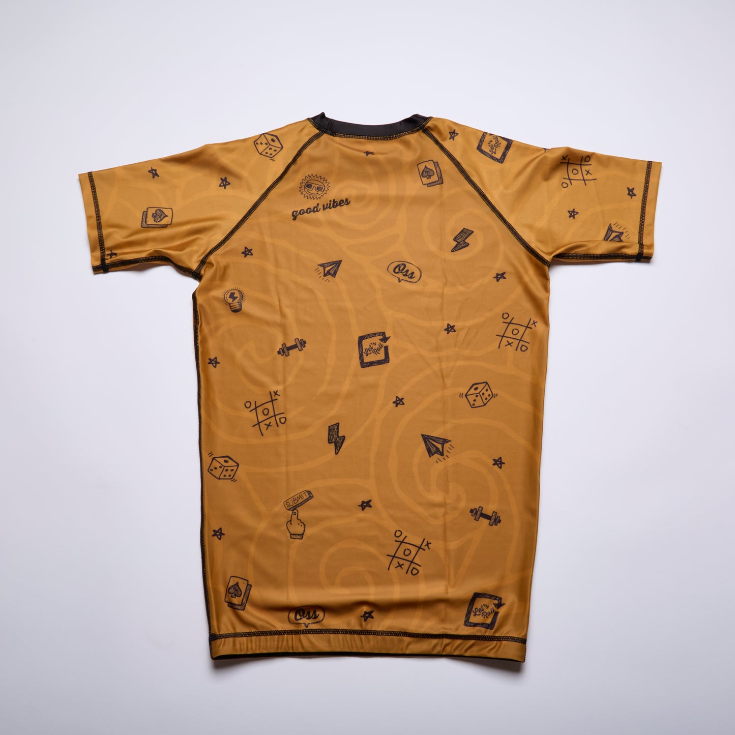 Good Vibes Ranked Edition Rashguard – Grappling Basterdz