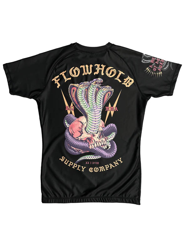 Cobra Core Rashguard by Flowhold – back view flat lay