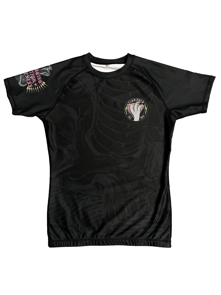 Cobra Core Rashguard by Flowhold – front view flat lay