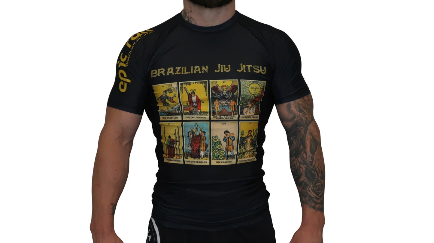 Tarot Card Rashguard – Epic Roll by Epic Roll – BJJ grappling gear