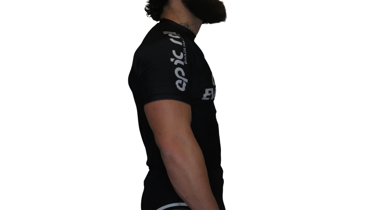 Jiu Jitsu Changed Everything Set Rash Guard + Epic Grappling Shorts 2.0 Epic Roll