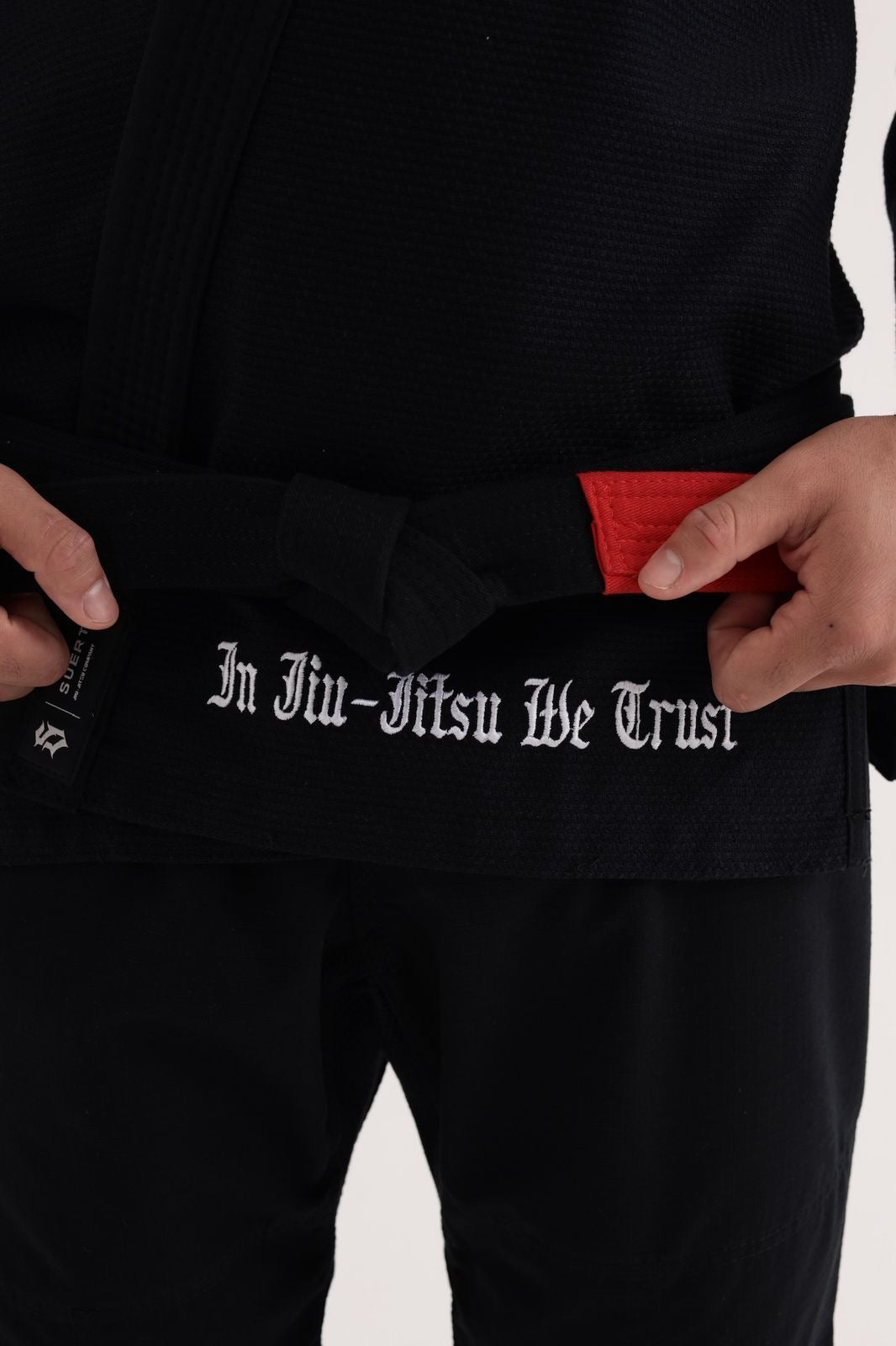 Trançado Premium Legion – Suerte | BJJ Gi Black by Suerte – BJJ grappling gear