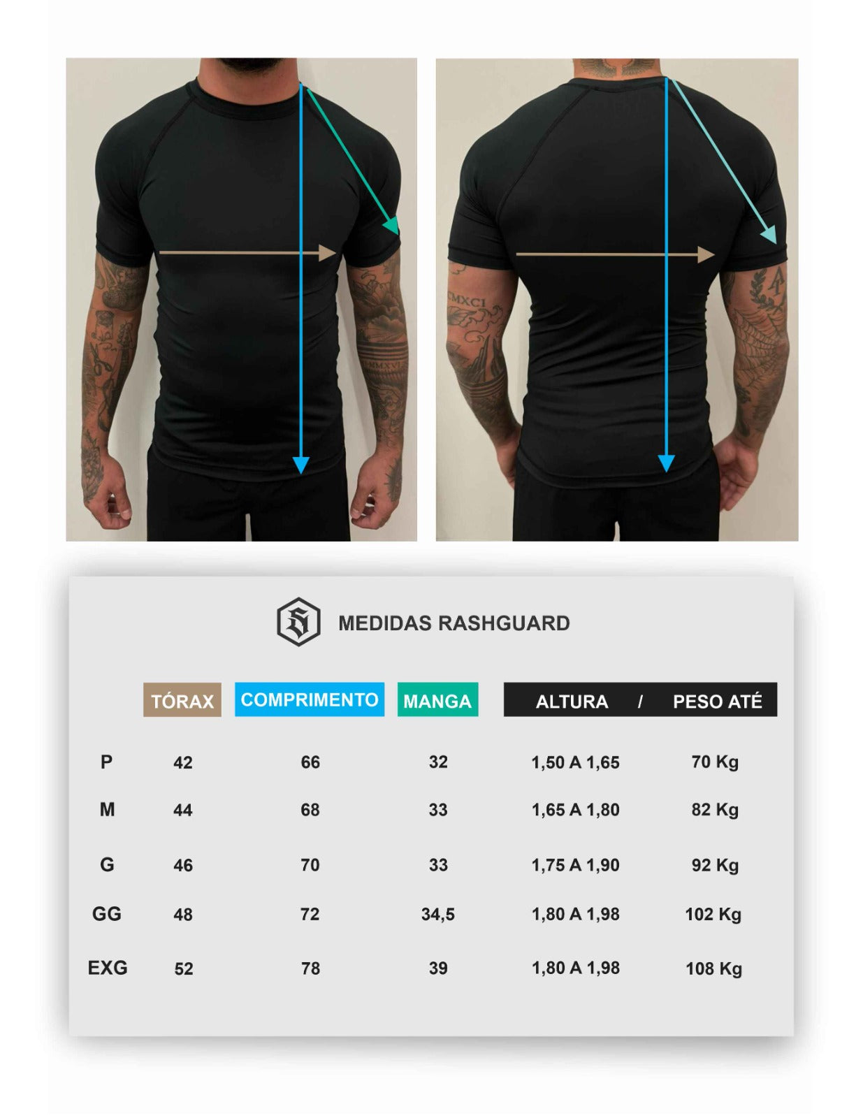 Suerte S Mangas Rash Guard