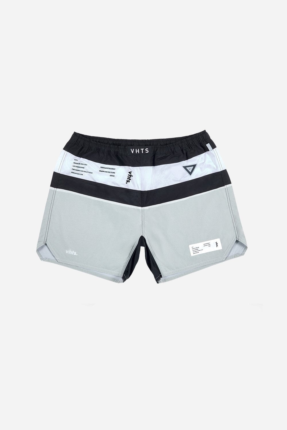 VHTS Competition Shorts – front view. Designed for jiu-jitsu, no-gi, and MMA training with lightweight, flexible materials.