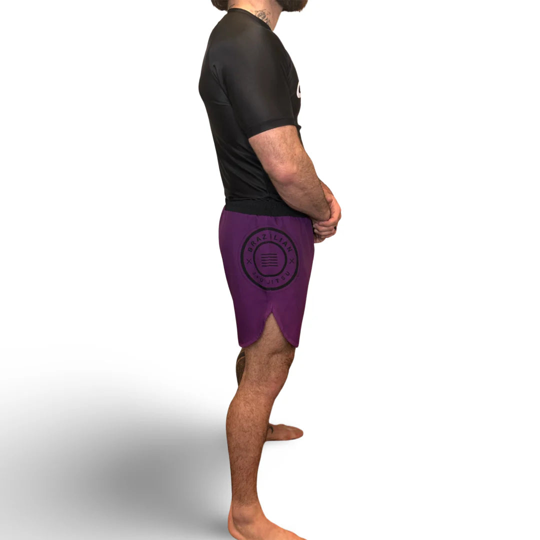 Epic Grappling Shorts 2.0 (Elastic Waistband) Purple Haze