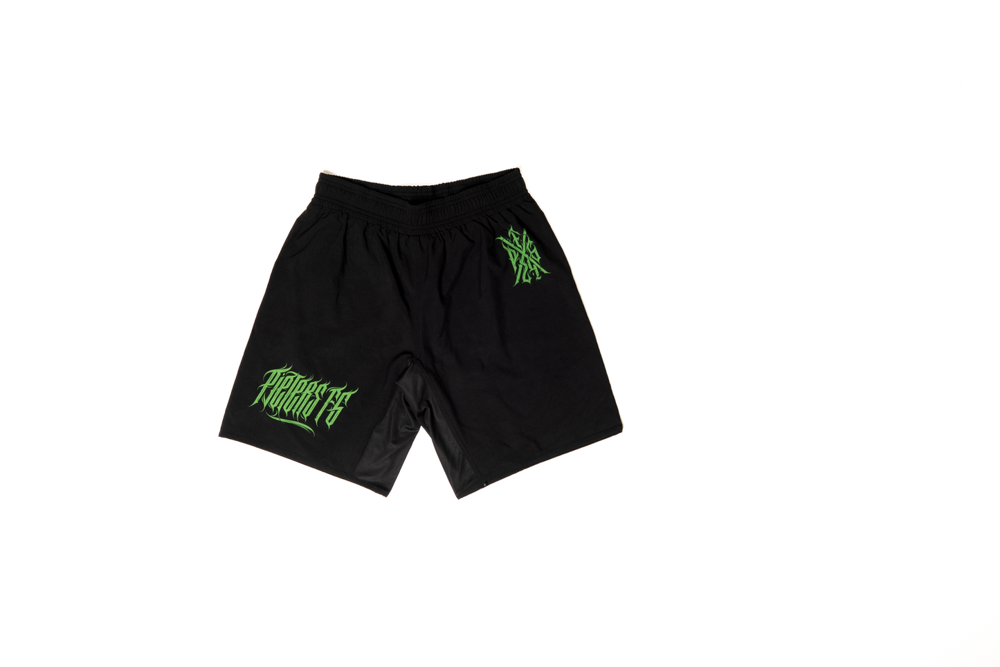 PFG Negro & Verde Grappling Shorts by Pieters Fightgear | BJJ y MMA Premium Apparel