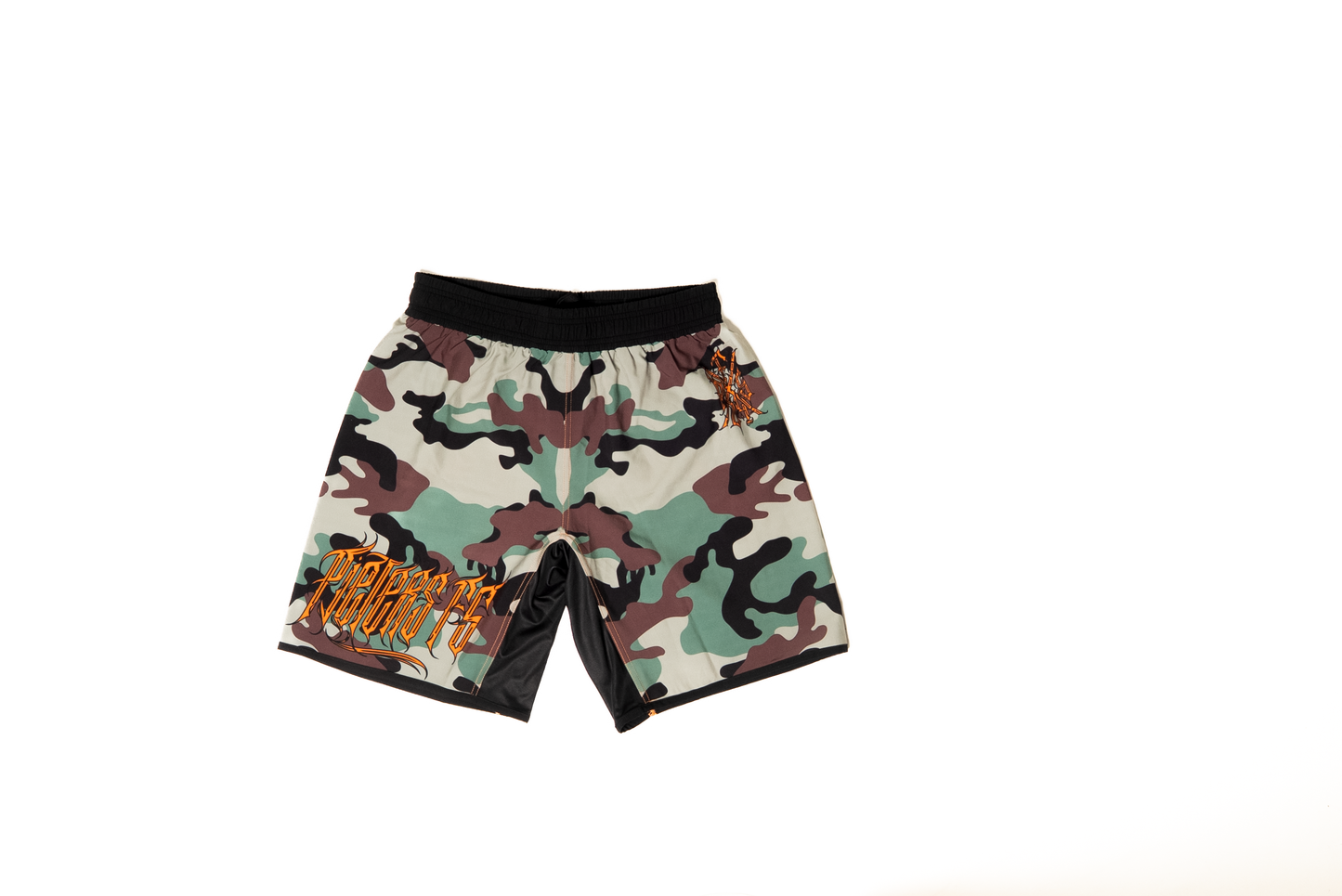 PFG Blanco & Verde Grappling Shorts by Pieters Fightgear | BJJ y MMA Premium Apparel