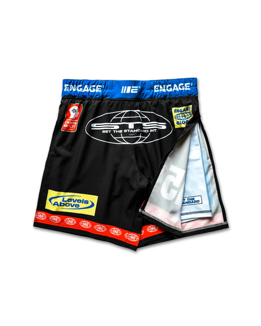 engage-racer-black-2-in-1-gladiator-shorts-front-bjj-mma