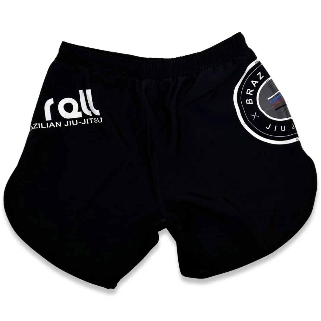 Epic Tie Dye Rash Guard (multi-color) Long Sleeve + Epic Grappling Shorts 2.0 Epic Roll