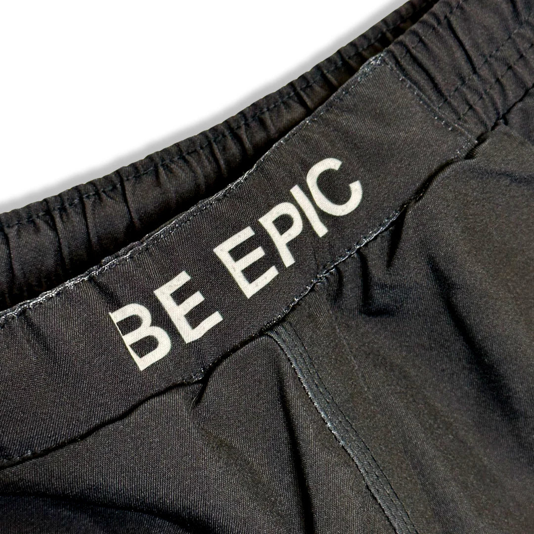 Epic Tie Dye Rash Guard (multi-color) Long Sleeve + Epic Grappling Shorts 2.0 Epic Roll