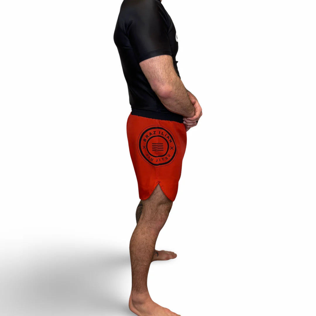 Epic Grappling Shorts 2.0 (Elastic Waistband) Blood Red