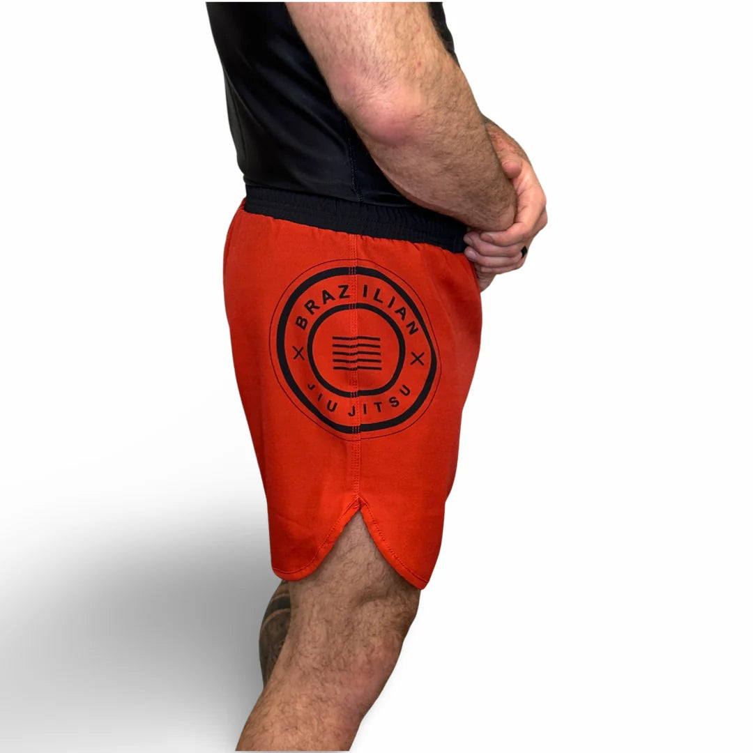 Epic Grappling Shorts 2.0 (Elastic Waistband) Blood Red