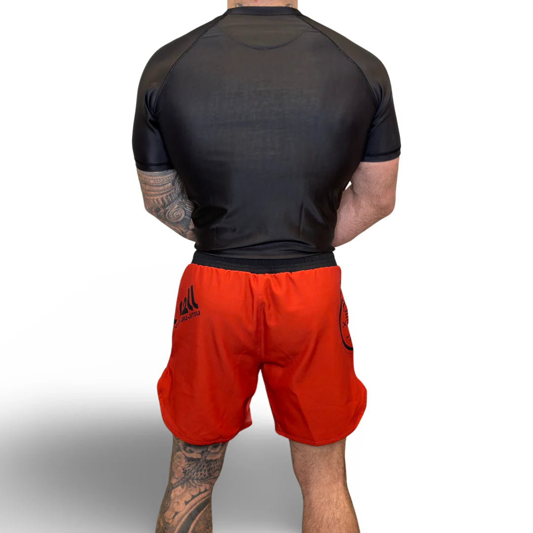 Epic Grappling Shorts 2.0 (Elastic Waistband) Blood Red