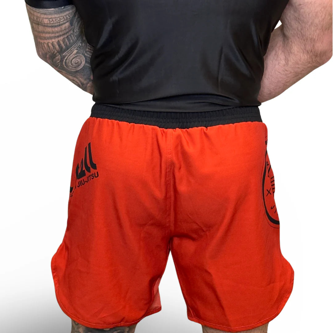 Epic Grappling Shorts 2.0 (Elastic Waistband) Blood Red