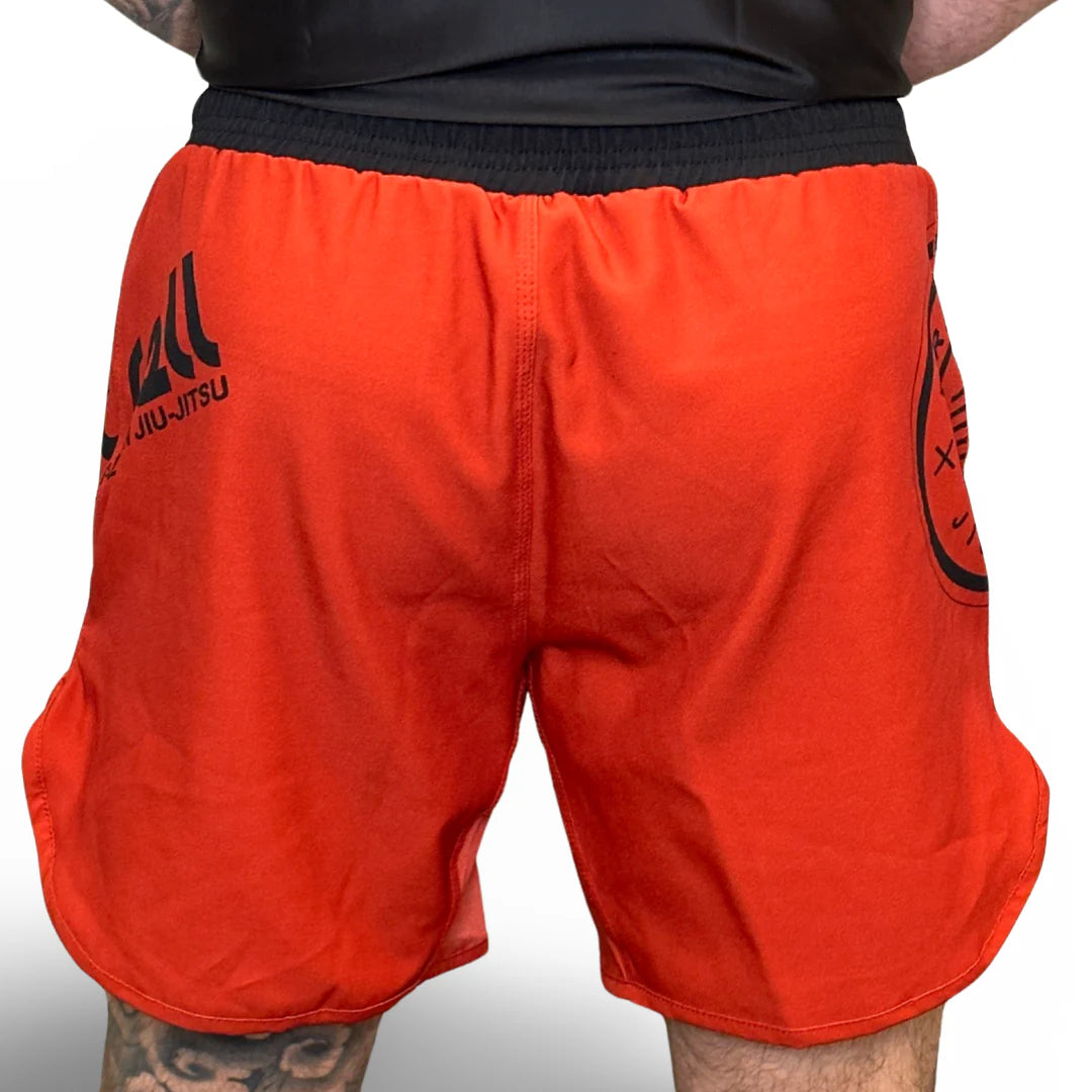 Epic Grappling Shorts 2.0 (Elastic Waistband) Blood Red