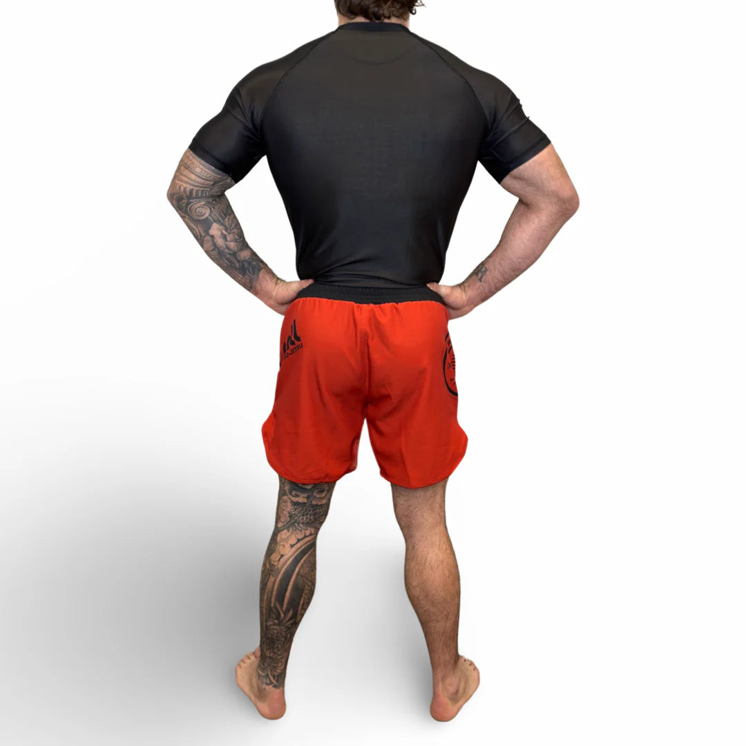 Epic Grappling Shorts 2.0 (Elastic Waistband) Blood Red