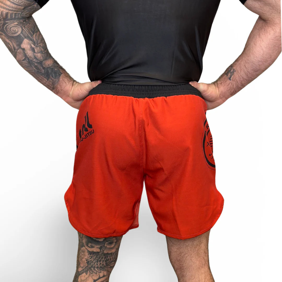 Epic Grappling Shorts 2.0 (Elastic Waistband) Blood Red