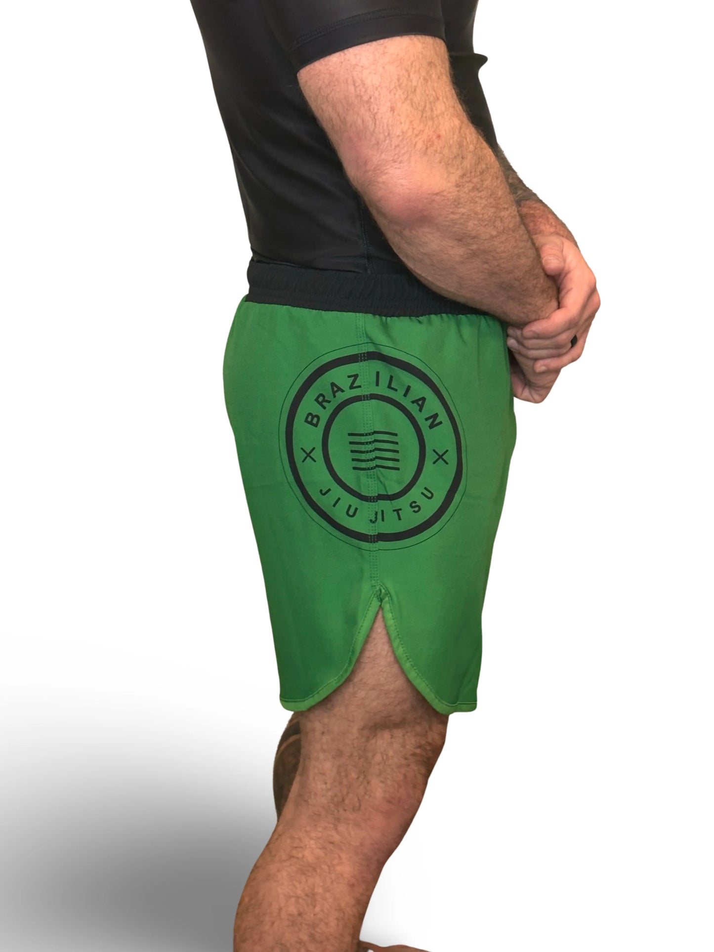 Epic Grappling Shorts 2.0 (Elastic Waistband) Sage
