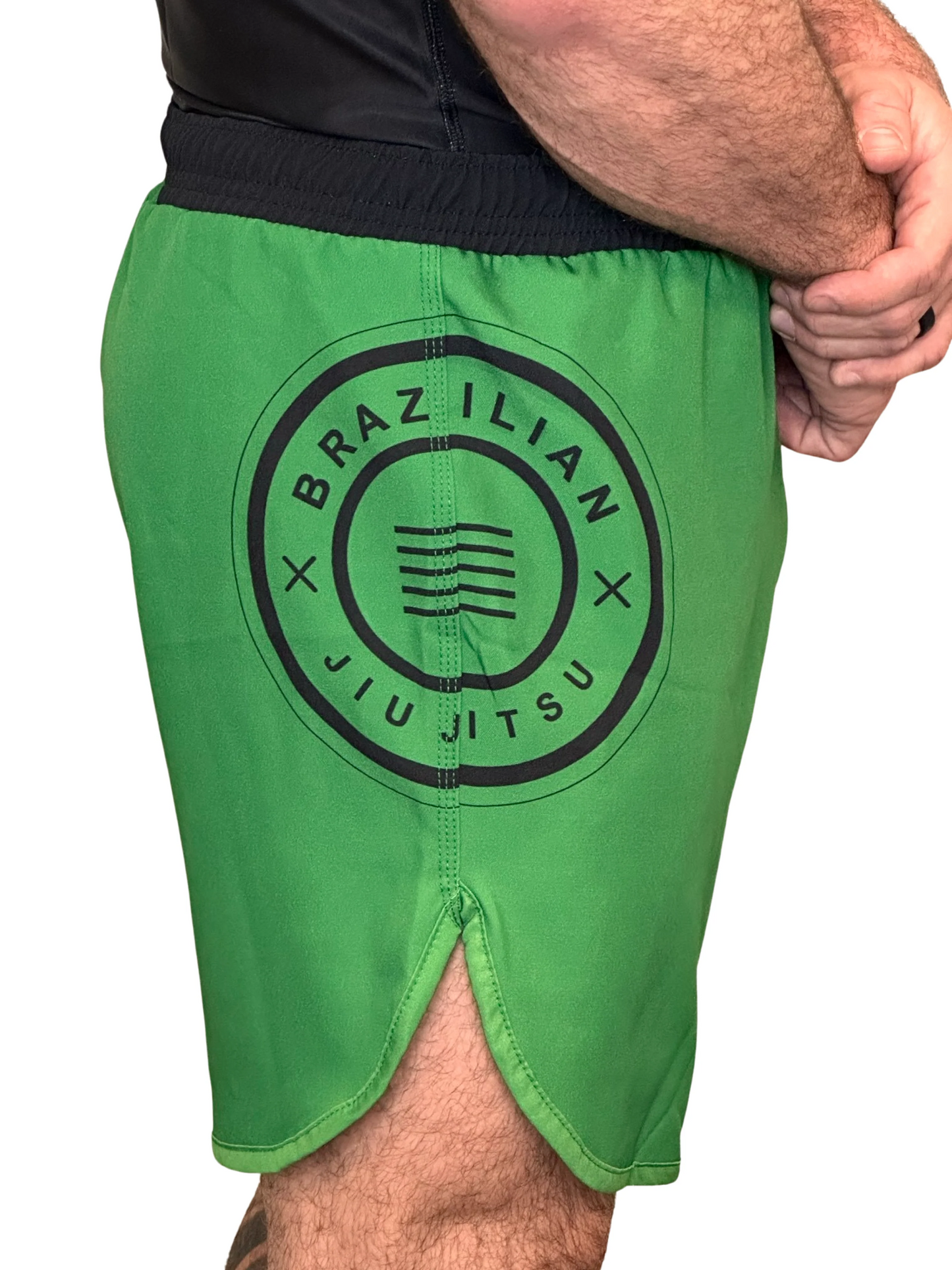 Epic Grappling Shorts 2.0 (Elastic Waistband) Sage