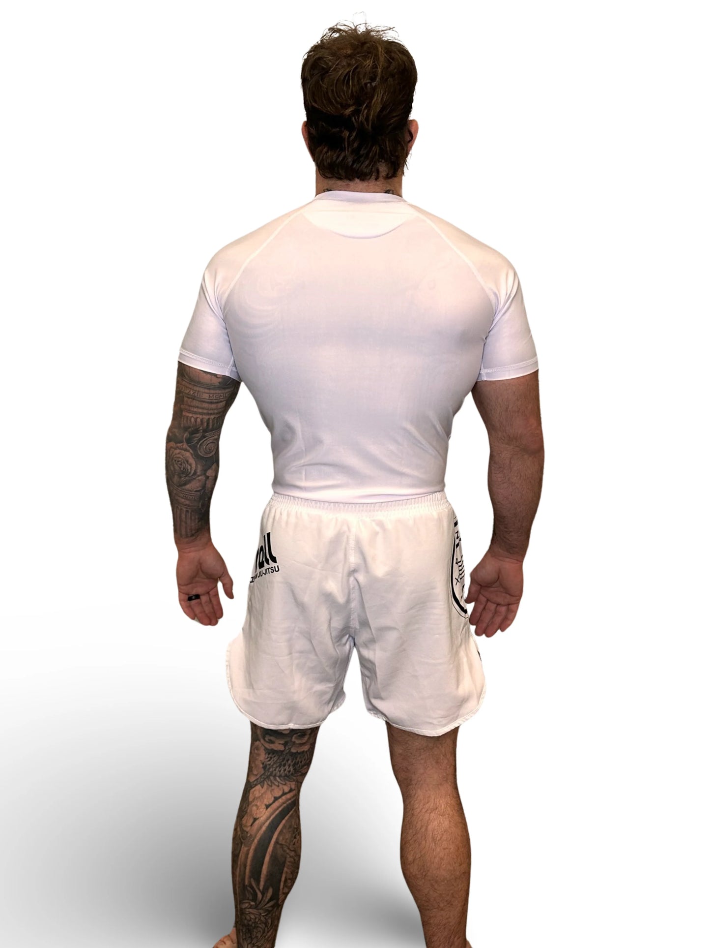 All White (Classic Logo) rash guard