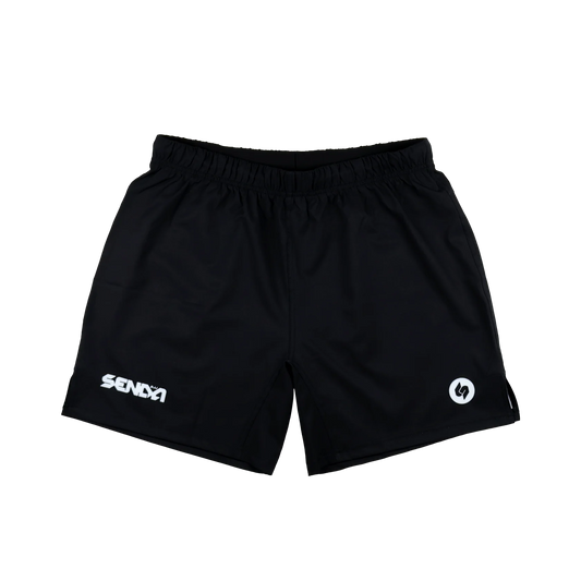 Senda Basic Fight Shorts – Black | No-Gi Essential
