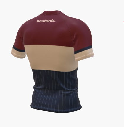 NoGi NoWorries Invitational Offcial Rashguard – Grappling Basterdz Red and Blue