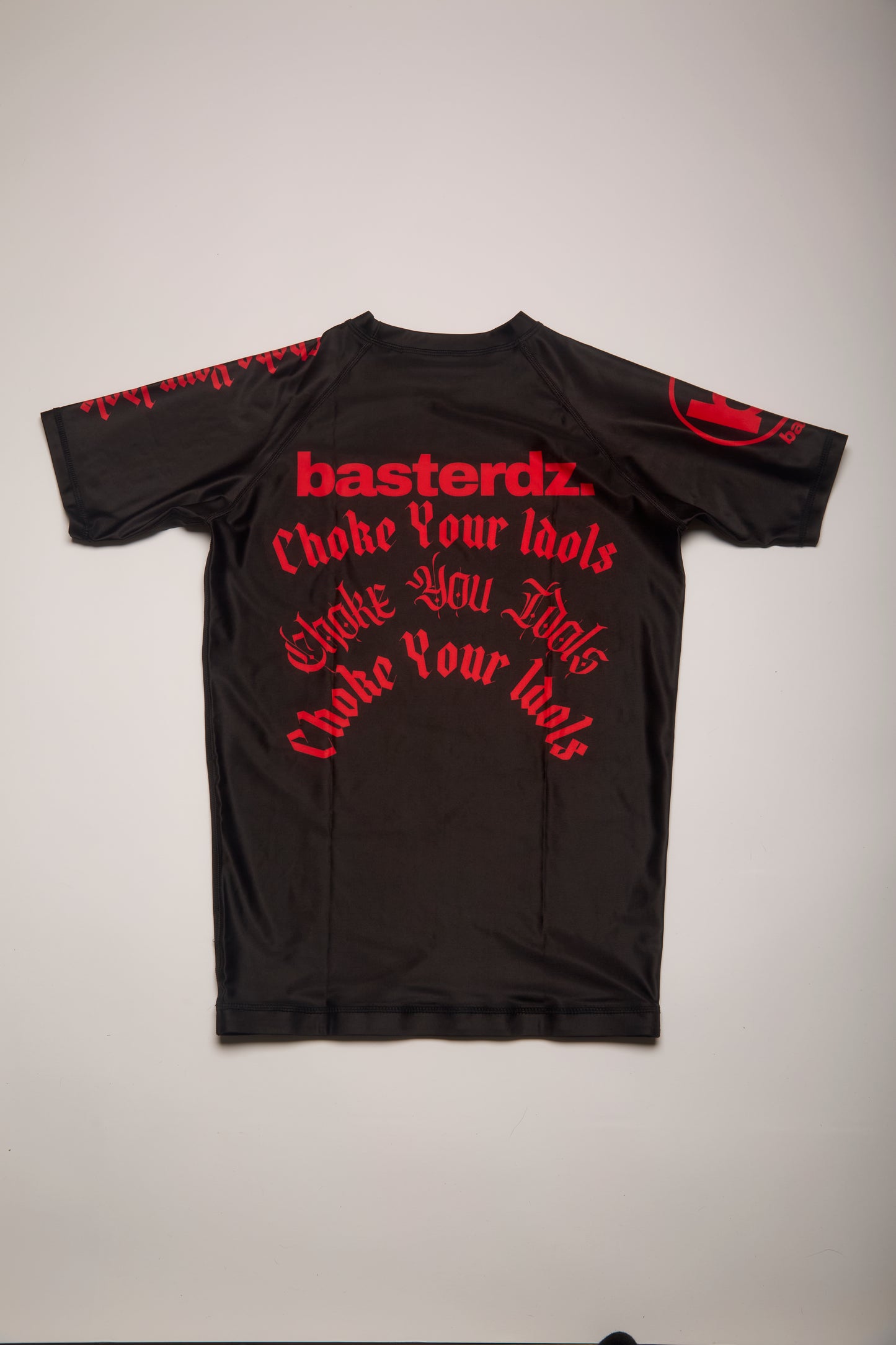 Choke Your Idols Rashguard + Shorts | Premium No-Gi Gear By Grappling Basterdz (PRE-ORDER - WAITING TIME 25 DAYS)