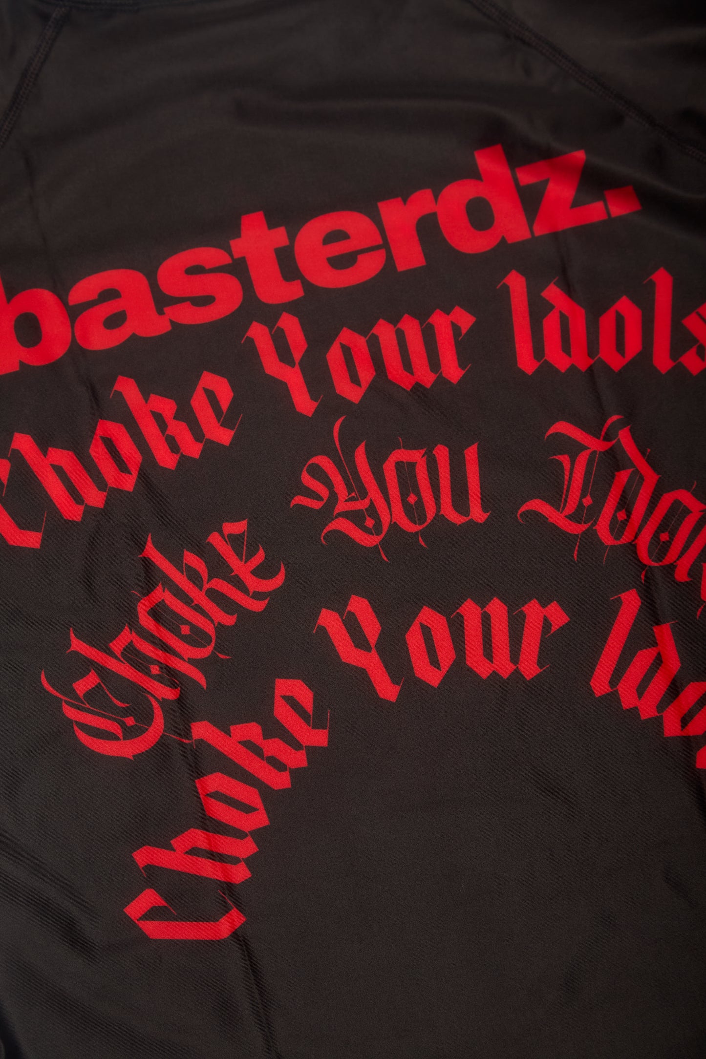 Choke Your Idols Rashguard + Shorts | Premium No-Gi Gear By Grappling Basterdz (PRE-ORDER - WAITING TIME 25 DAYS)