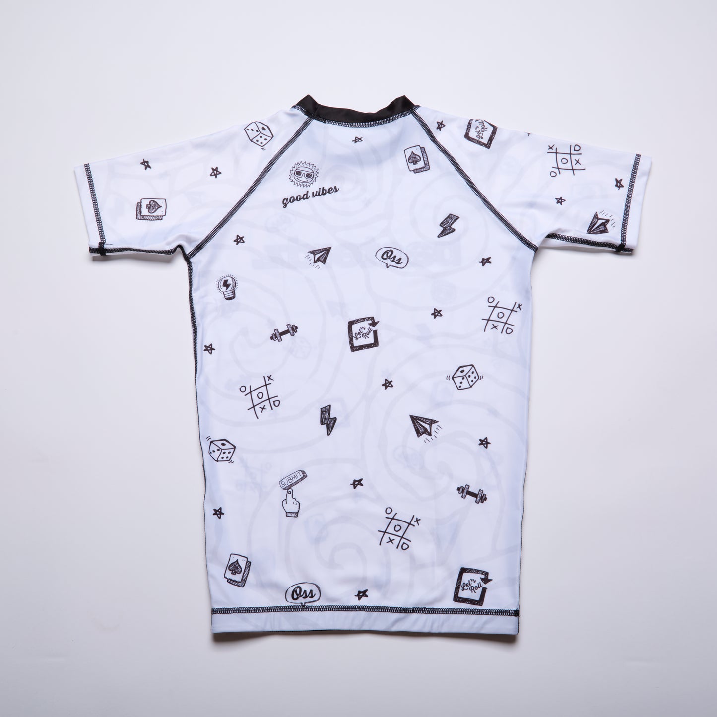 Good Vibes Ranked Edition Rashguard – Grappling Basterdz