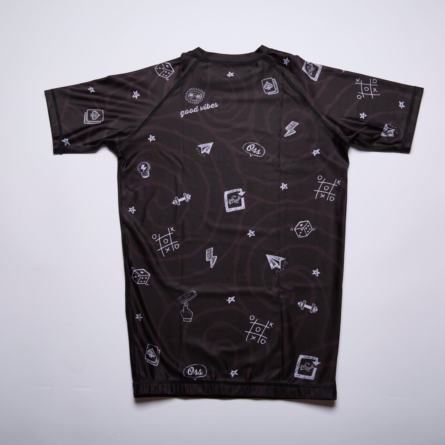 Good Vibes Ranked Edition Rashguard – Grappling Basterdz