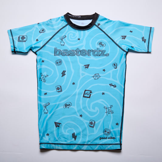Good Vibes Ranked Edition Rashguard – Grappling Basterdz