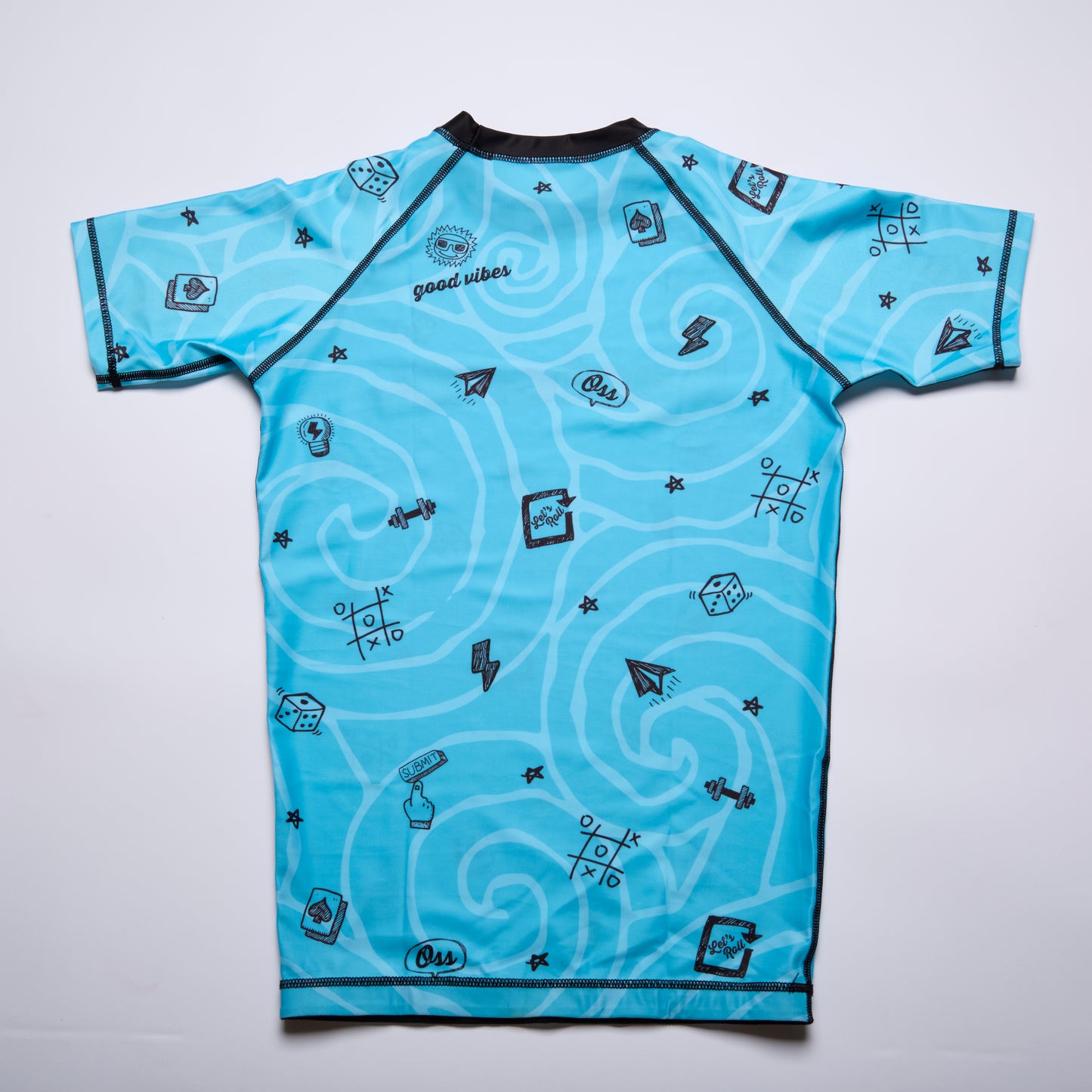 Good Vibes Ranked Edition Rashguard – Grappling Basterdz