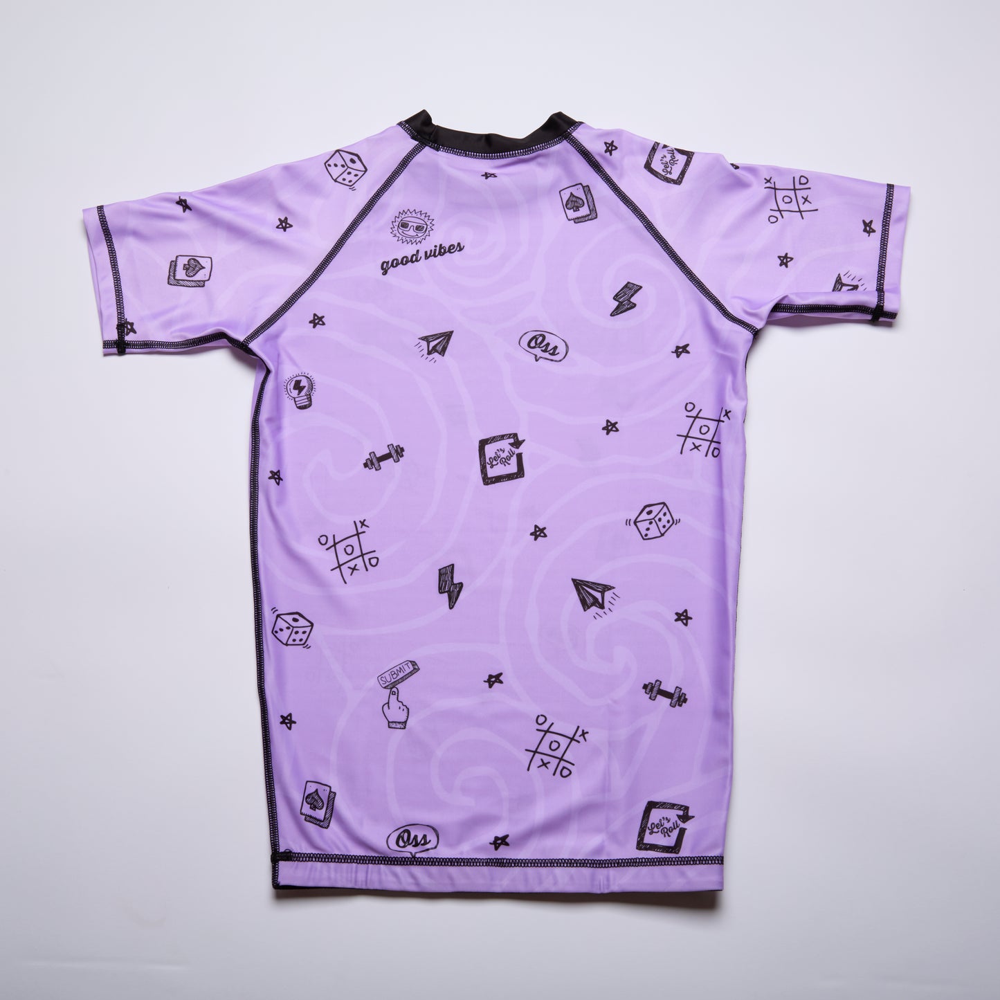 Good Vibes Ranked Edition Rashguard – Grappling Basterdz