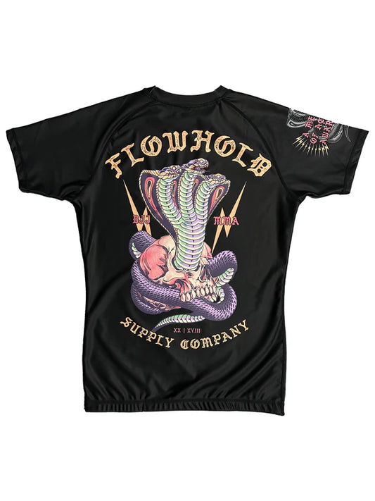 Cobra Core Rashguard by Flowhold – back view flat lay
