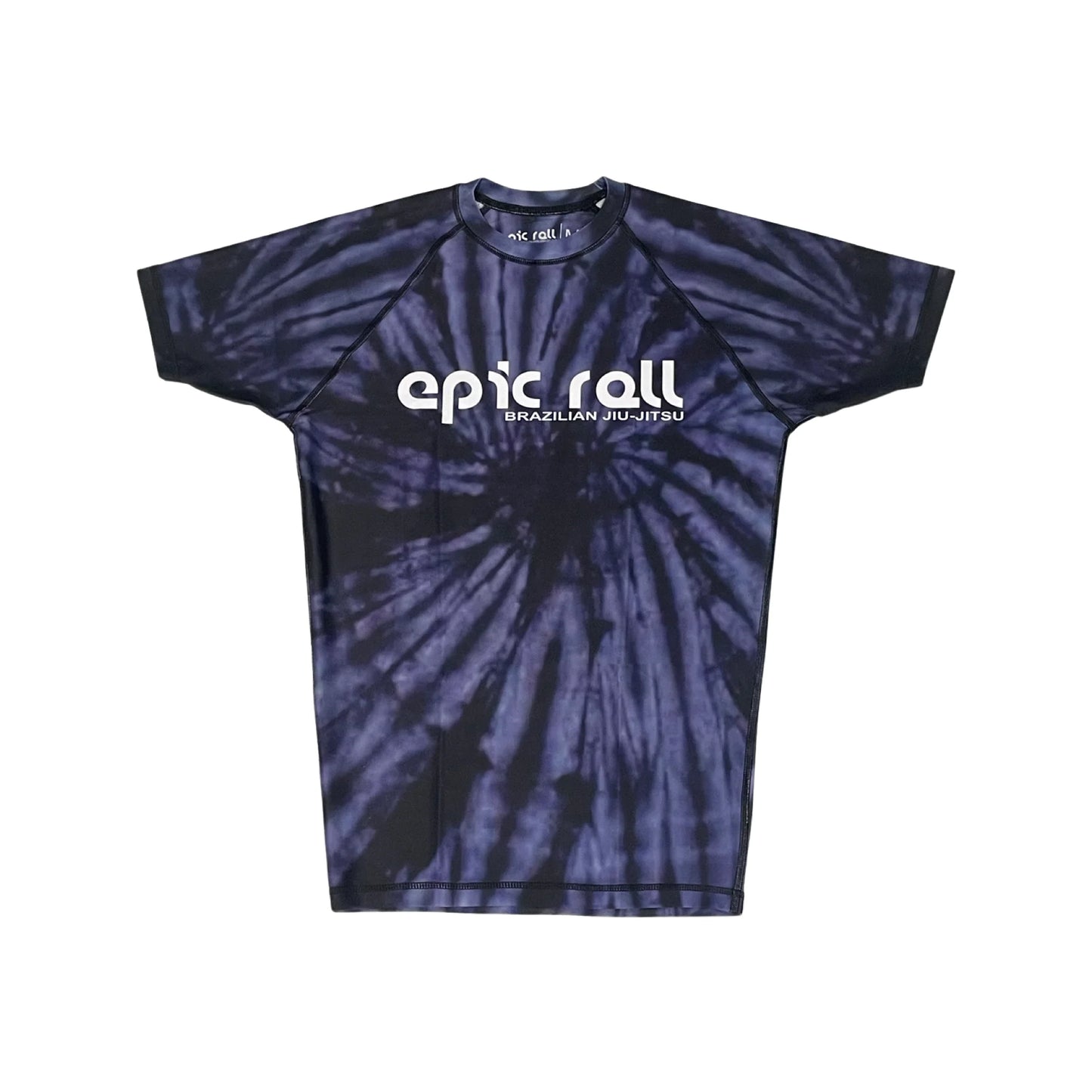 Epic Tie Dye Rash guard (Purple Haze) Short Sleeve