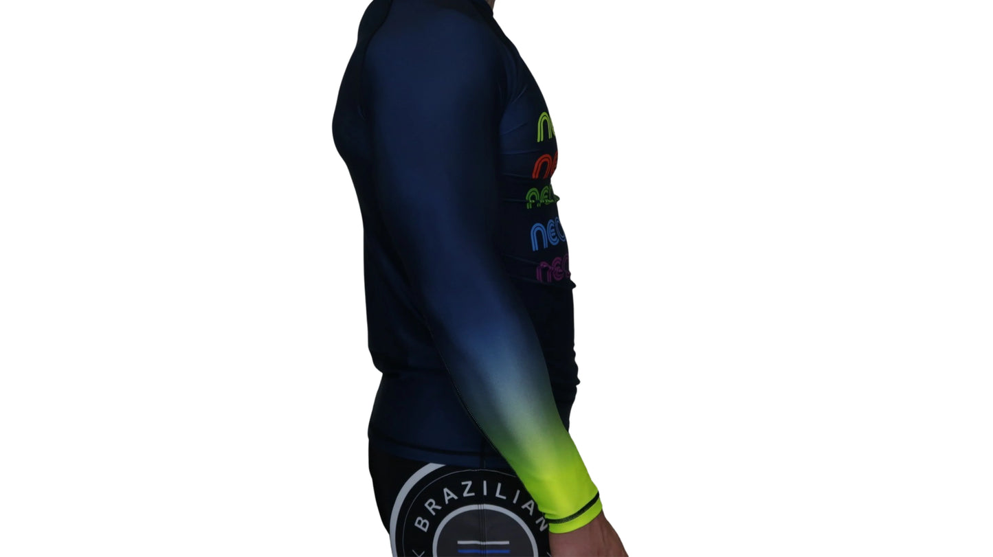 Neon Belly Rash guard (Long sleeve)