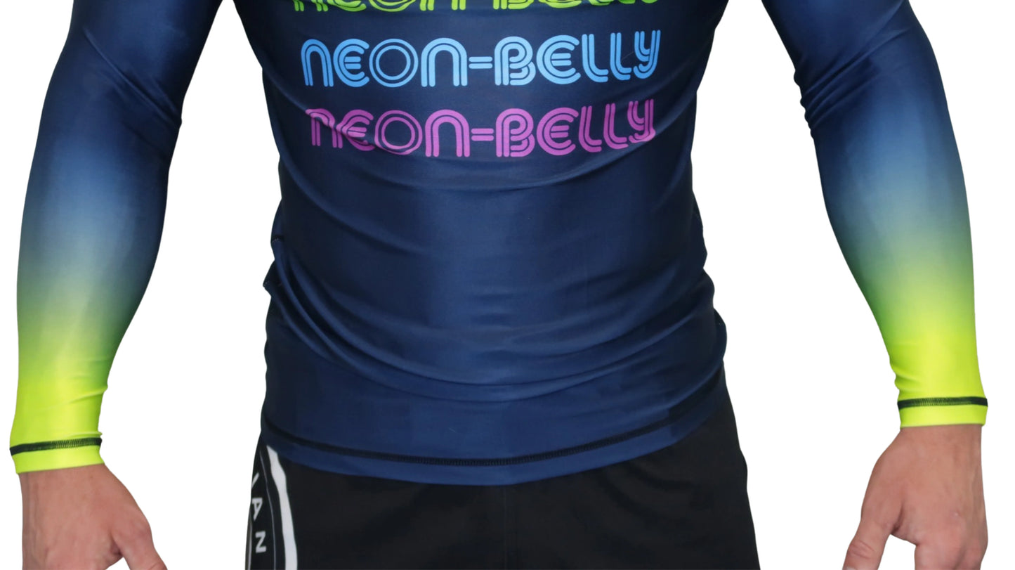 Neon Belly Rash guard (Long sleeve)