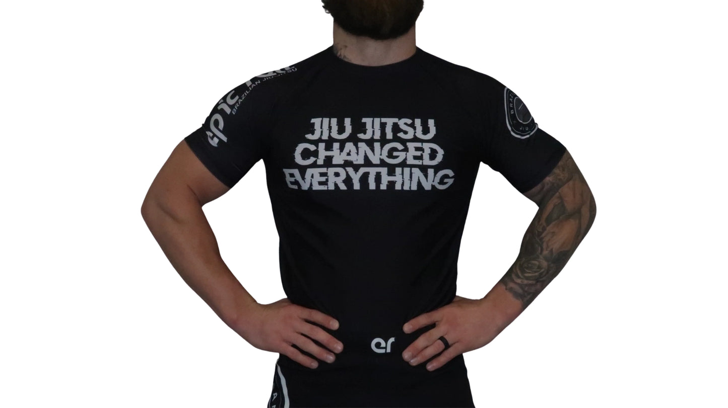 Jiu Jitsu Changed Everything Rash Guard